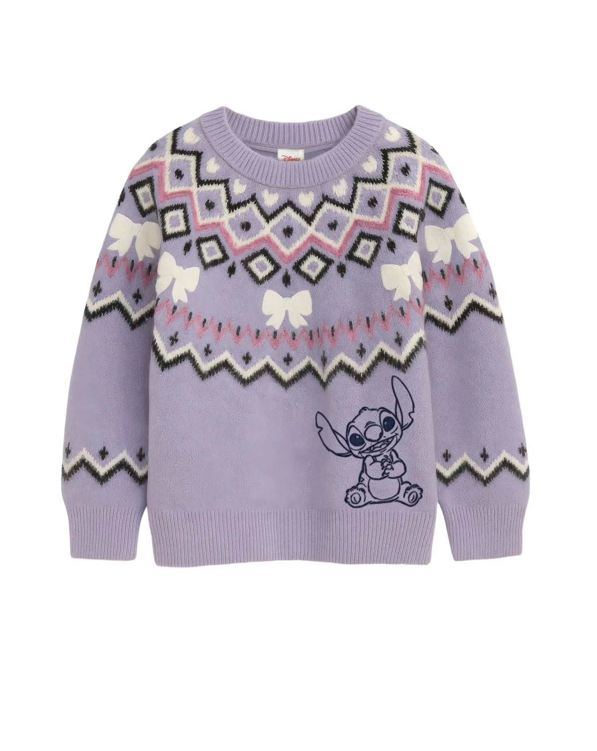 Girls' 2T-6X Stitch Fair Isle Sweater