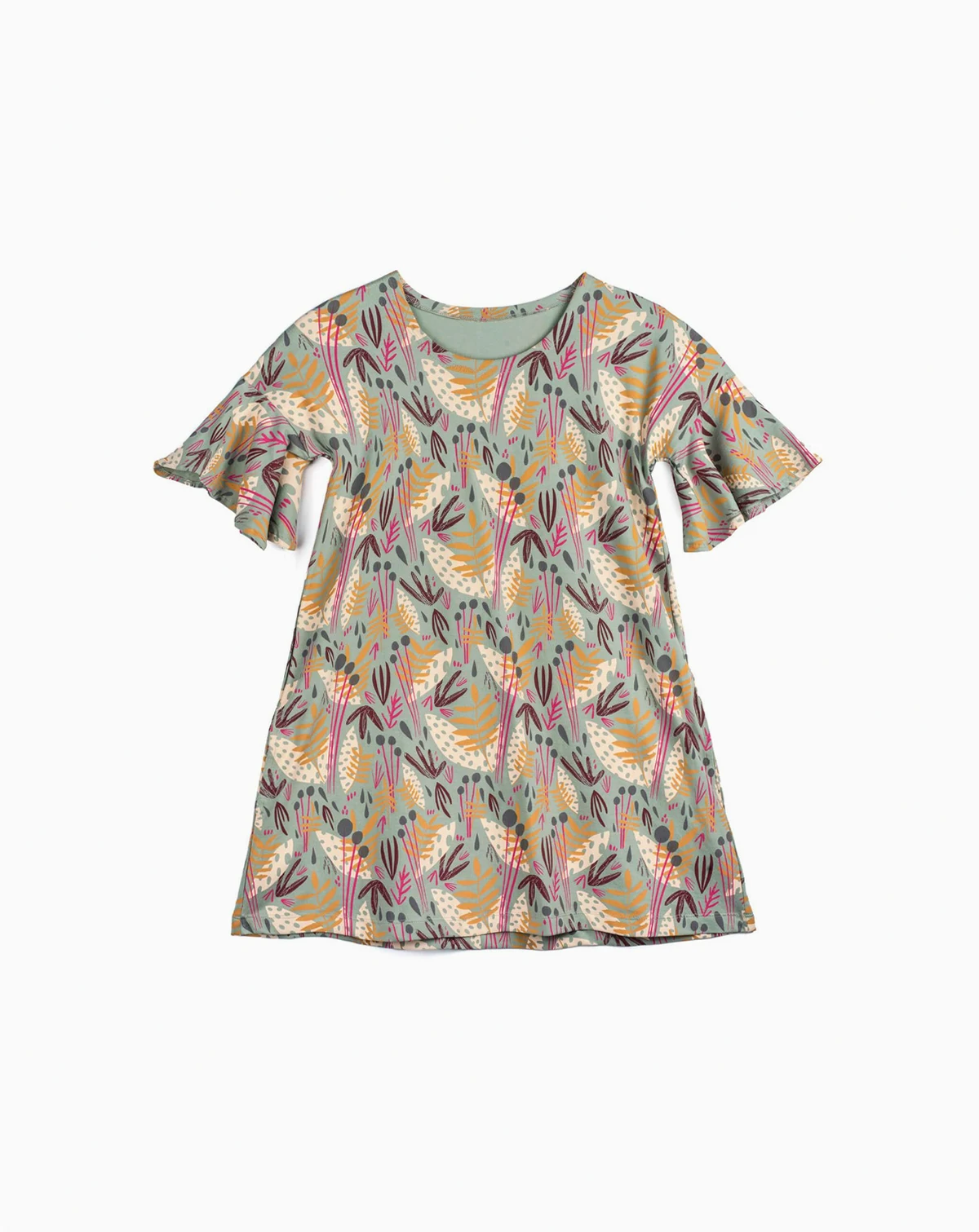 Toddler Girls Fair Trade Organic Cotton Cascade Dress