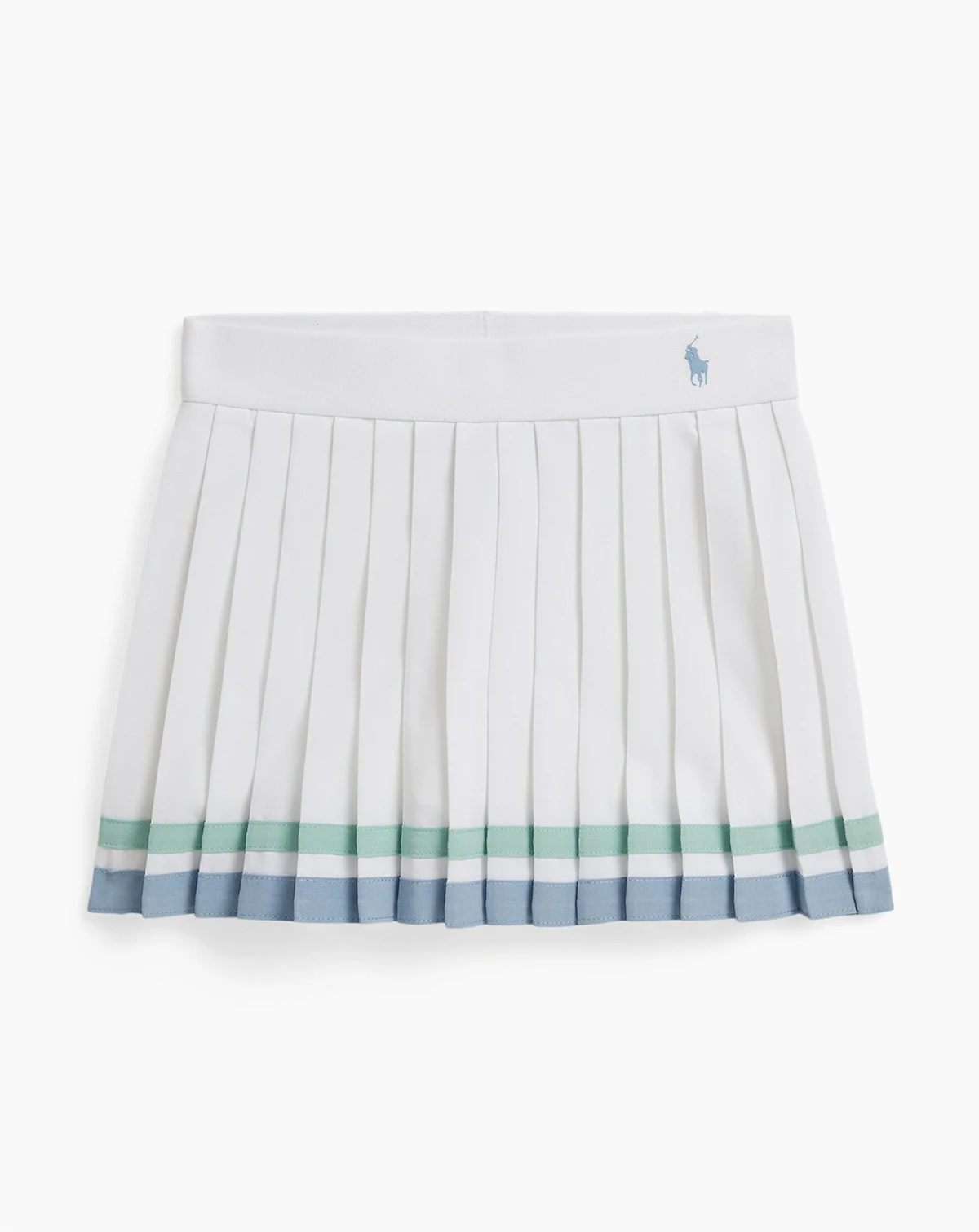 Girls' 2T-6X Striped Pleated Skort