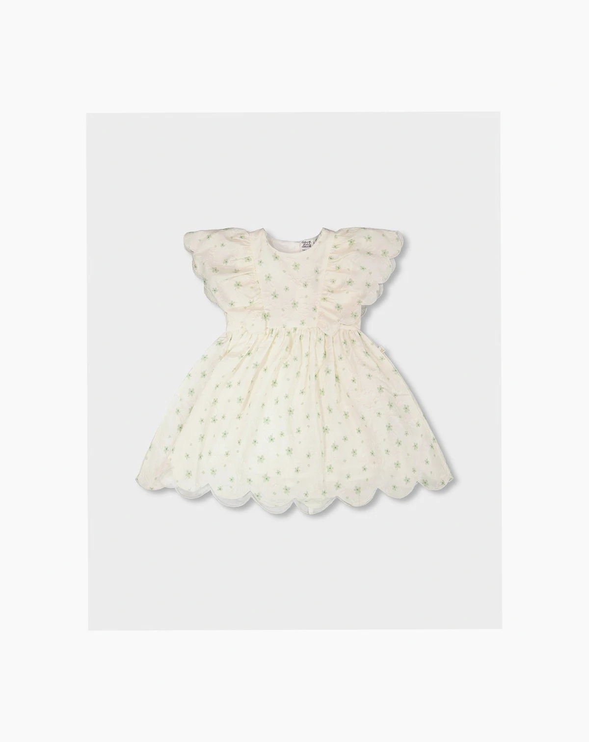 Toddler Girls Jacquard Dress Printed Flowers - Toddler|Child