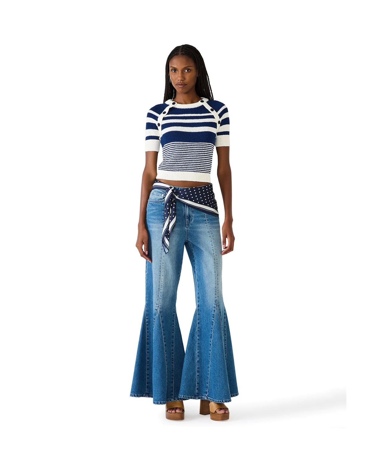 Women's Stacia Wide Leg Jeans