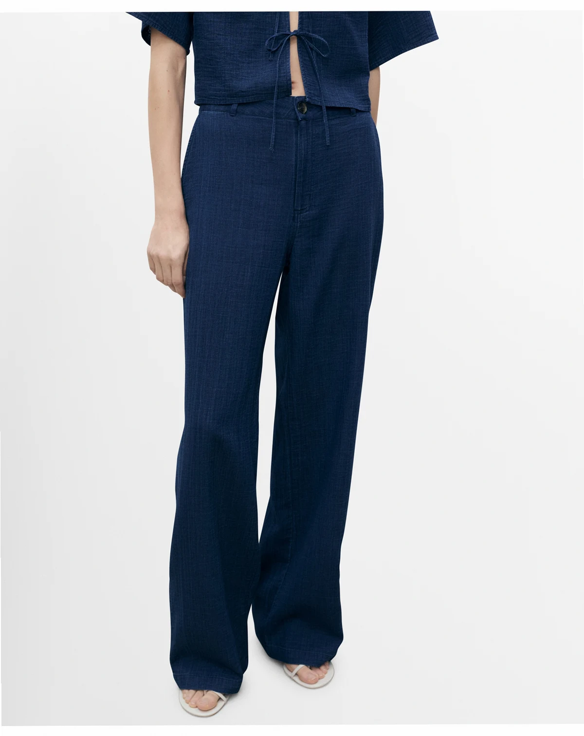 Women's High-Waisted Soft Denim Jeans