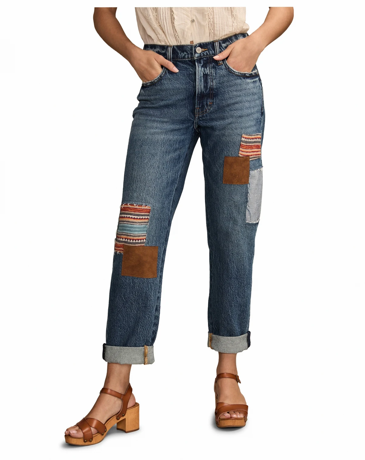 Women's Legend Mid Rise Mr. Boy Jeans