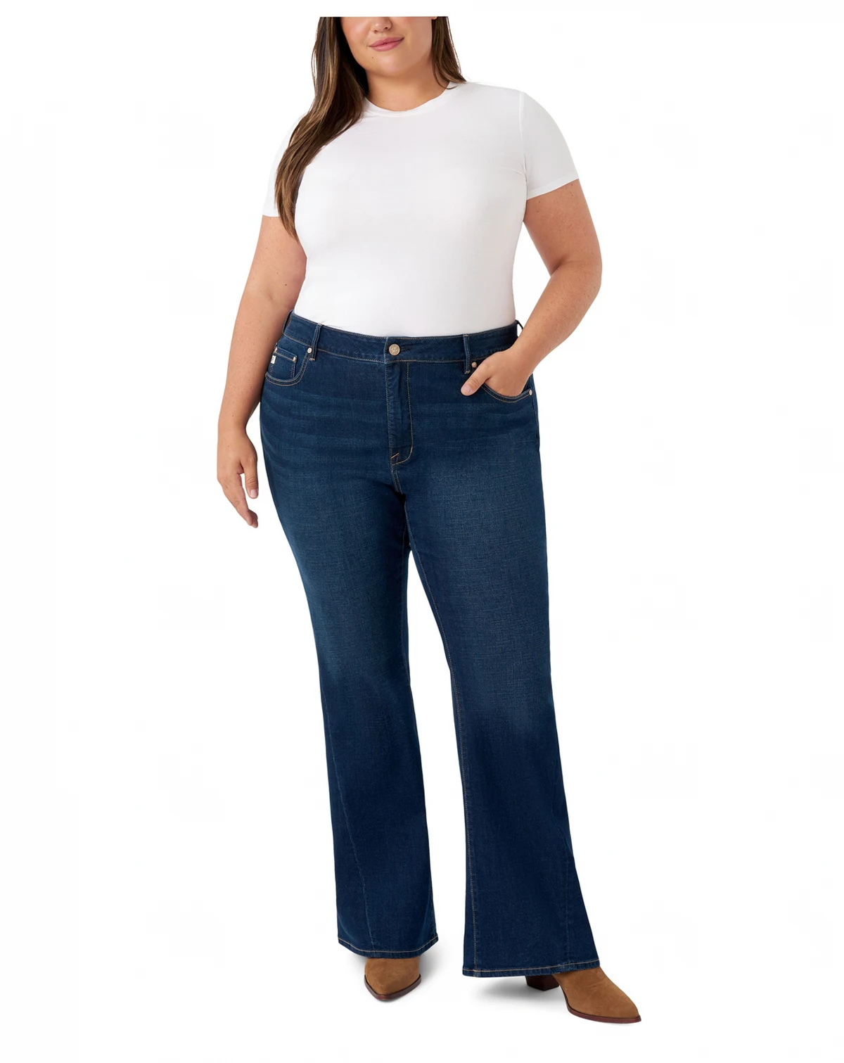 Plus Size Generation Flare Jeans