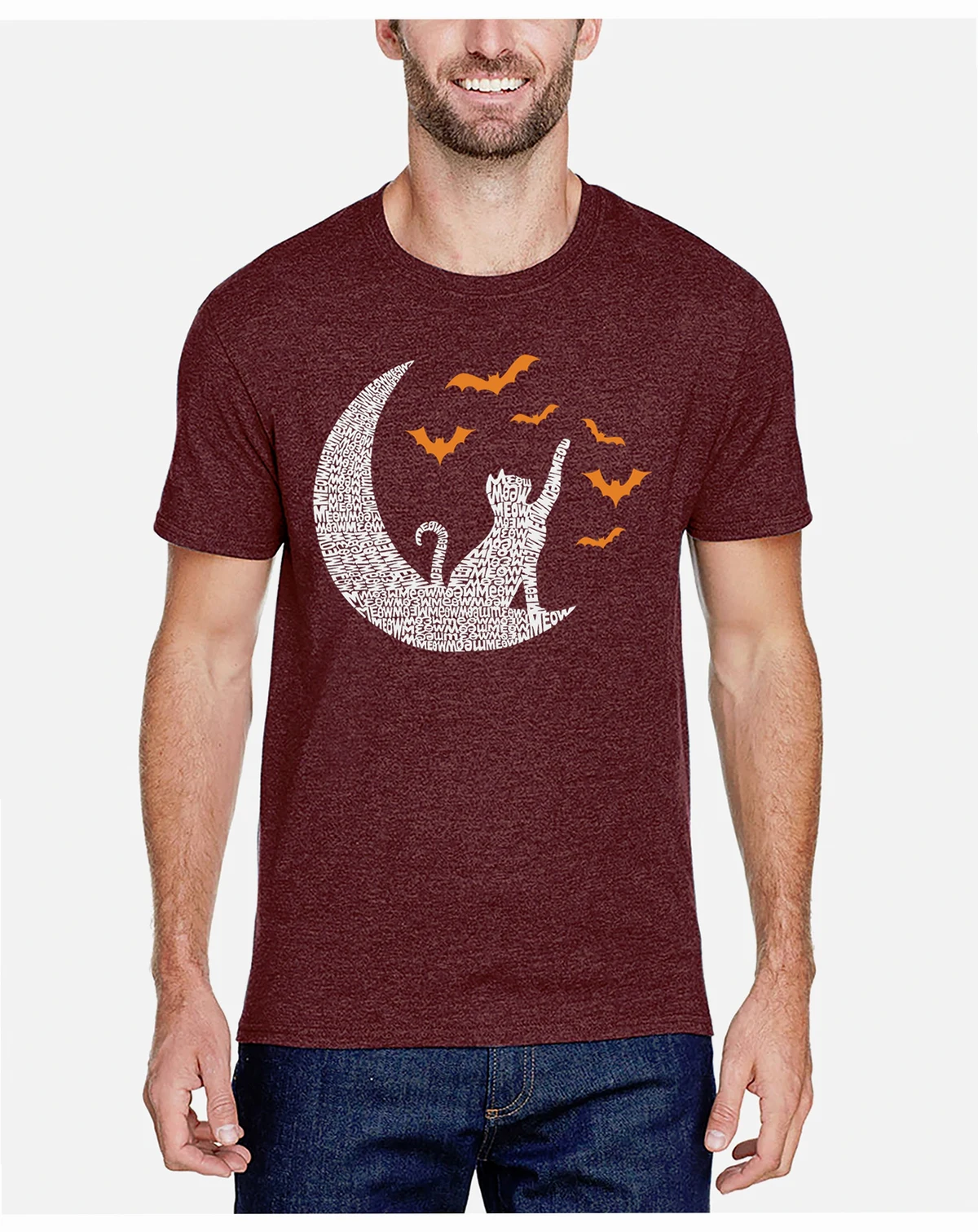 Men's Lunar Bats Premium Blend Word Art T-Shirt