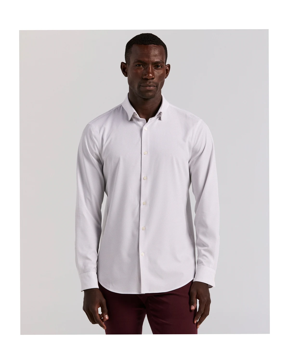 Men's Long Sleeve Button-Down Shirt