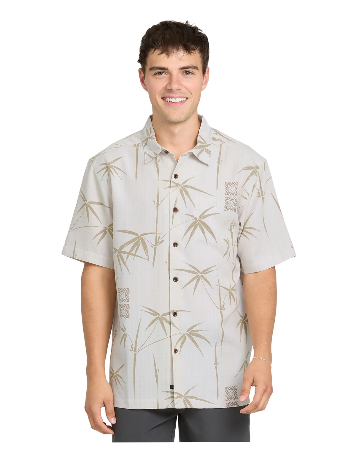 Quiksilver Men's Bamboo Bay Classic-Fit Shirt