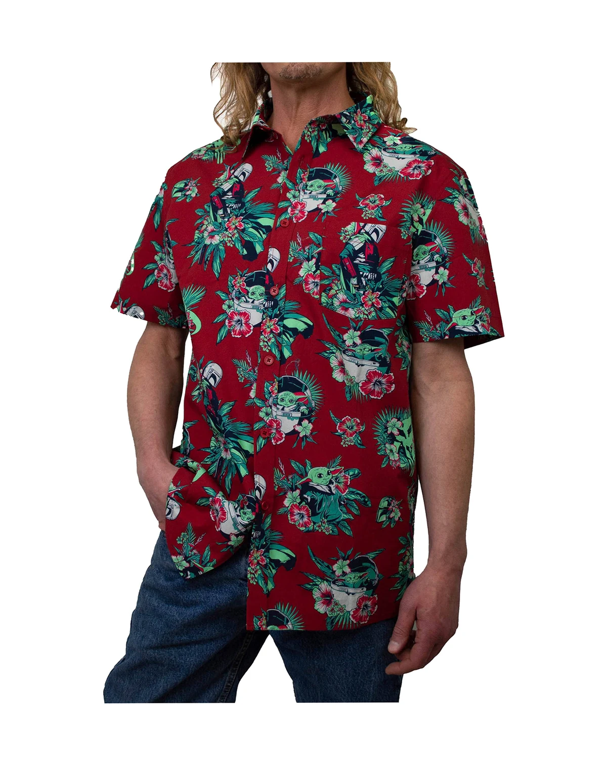 Men's This is the Bouquet Short Sleeves Woven Shirt