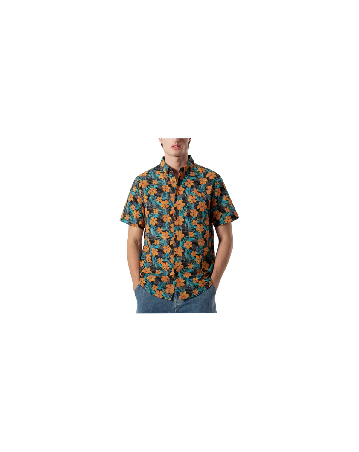 Men's Floral Shirt