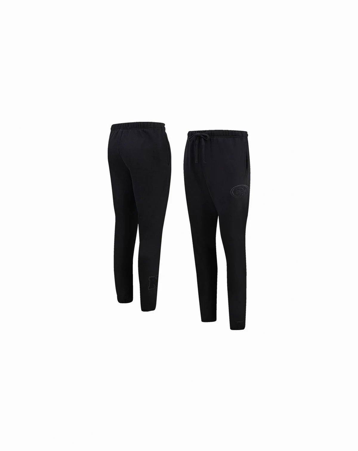 Men's Black San Francisco 49ers Neutral Fleece Sweatpants