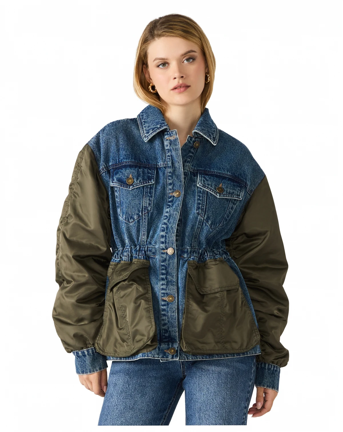 Women's Joie Collared Long-Sleeve Jacket