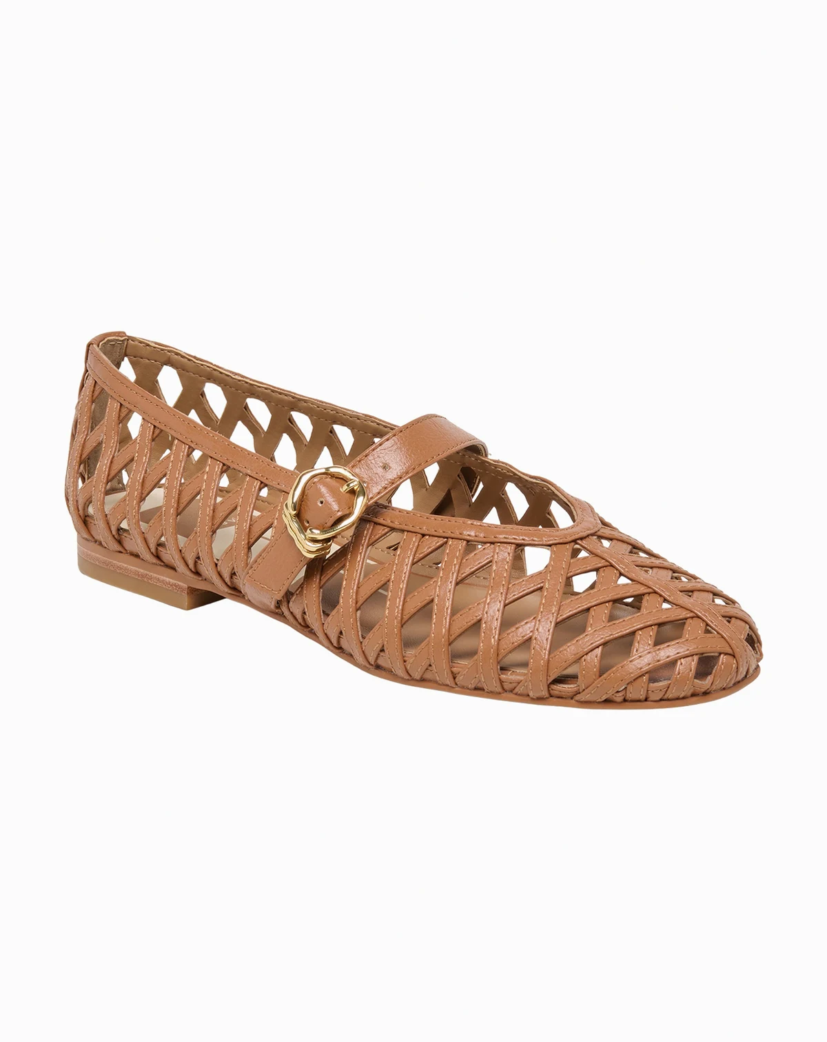 Women's Bodey Woven Round Toe Mary Jane Flats