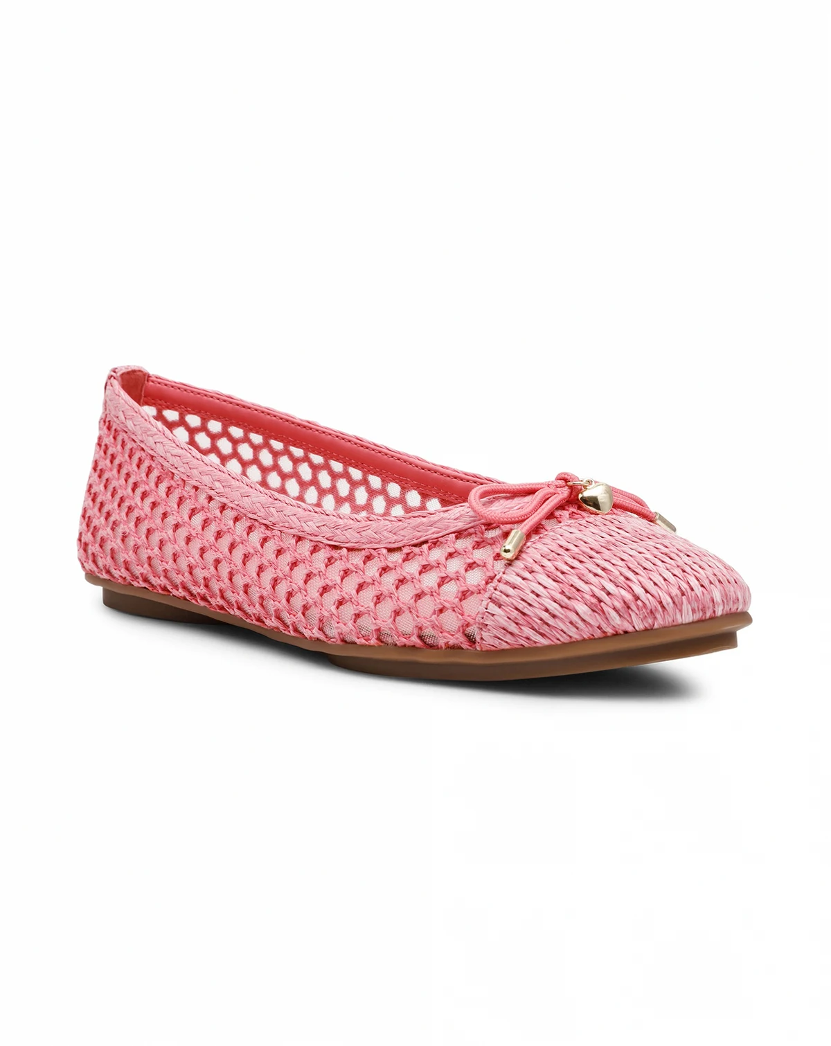 Women's Luci Raffia Cap Toe Ballet Flats