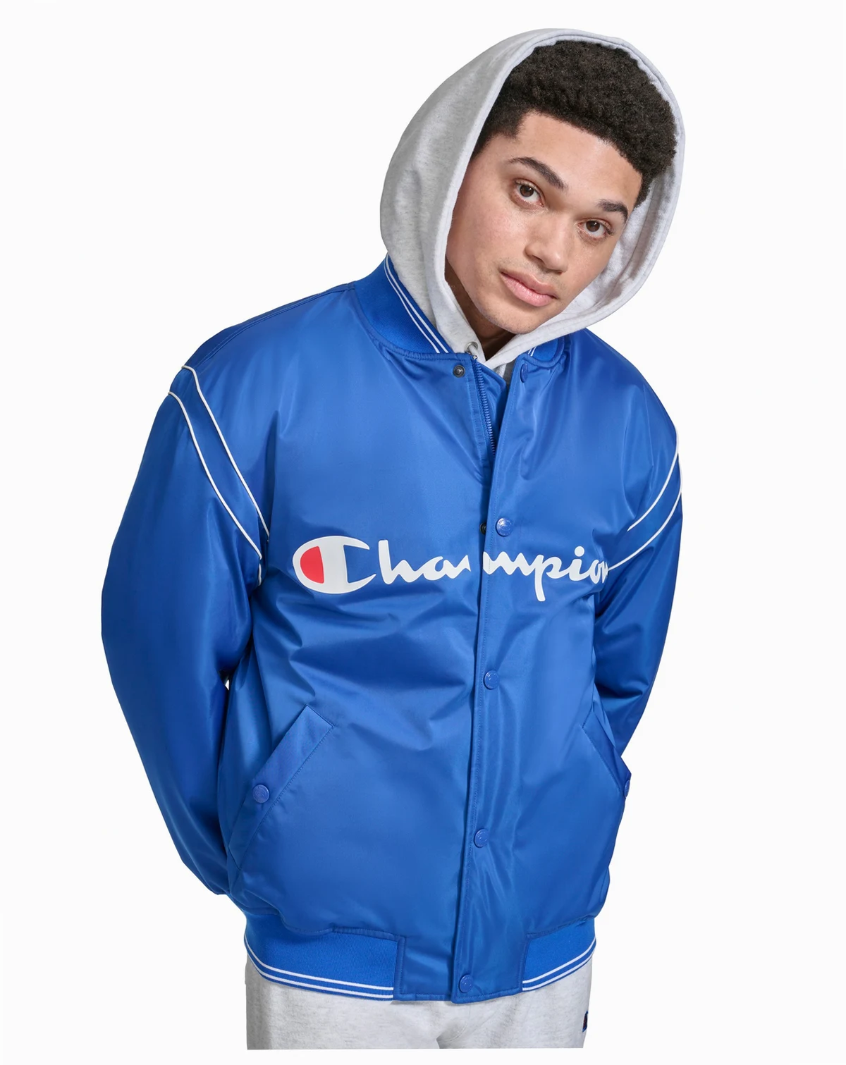 Men's Varsity Logo Bomber Jacket