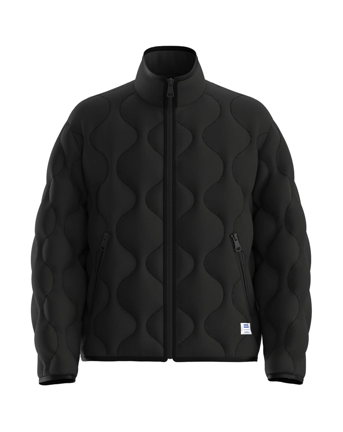 Men's Quilted Long-Sleeve Jacket