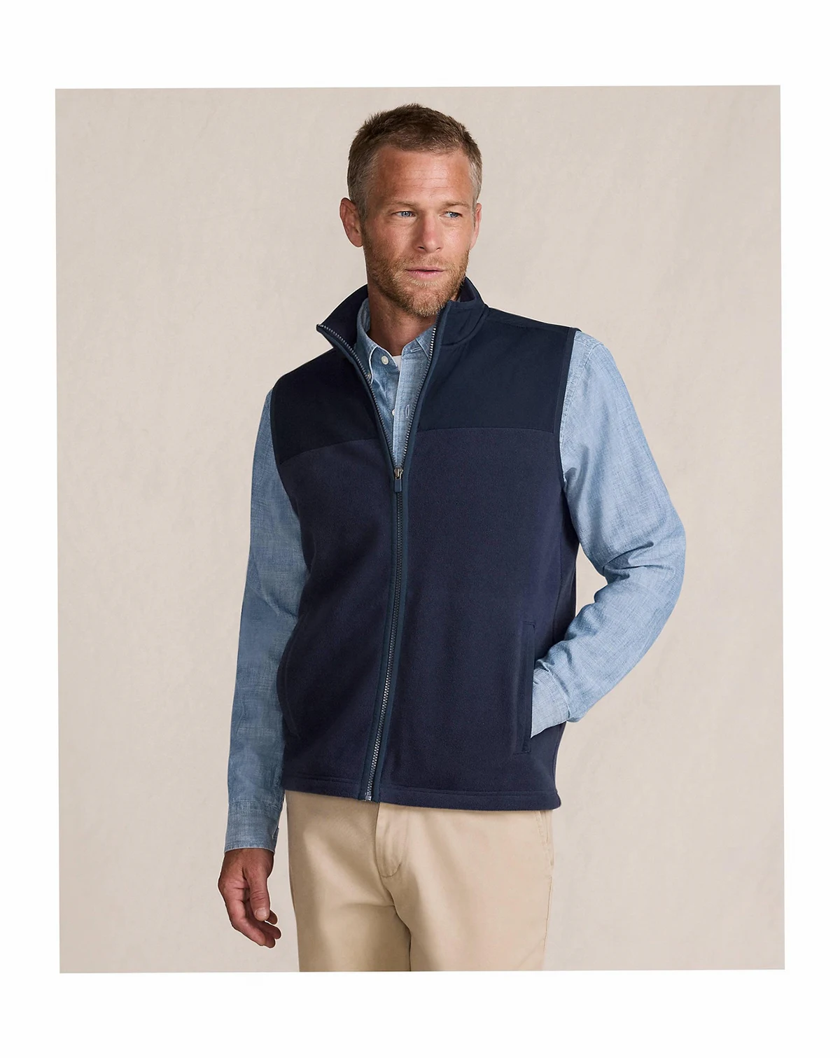Big & Tall Anyweather RainDefense Fleece Vest