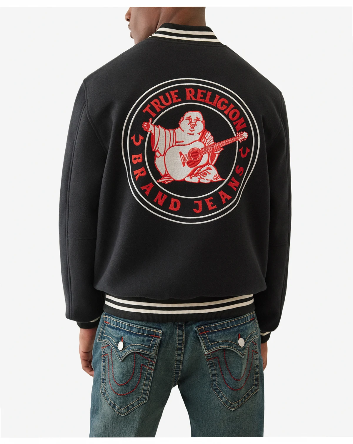 Men's Western Wool Varsity Jacket