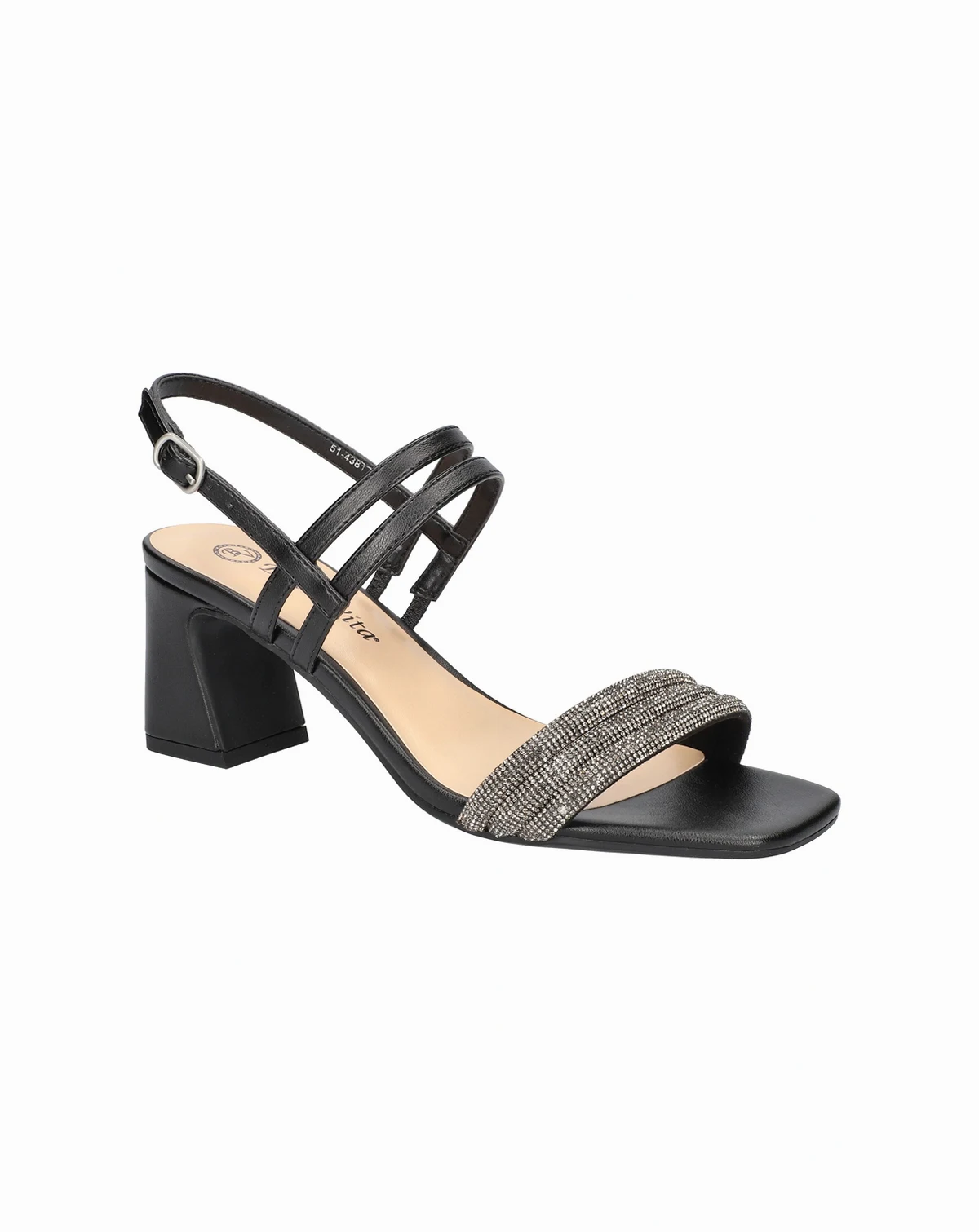 Women's Majesty Square Toe Block Heel Sandals
