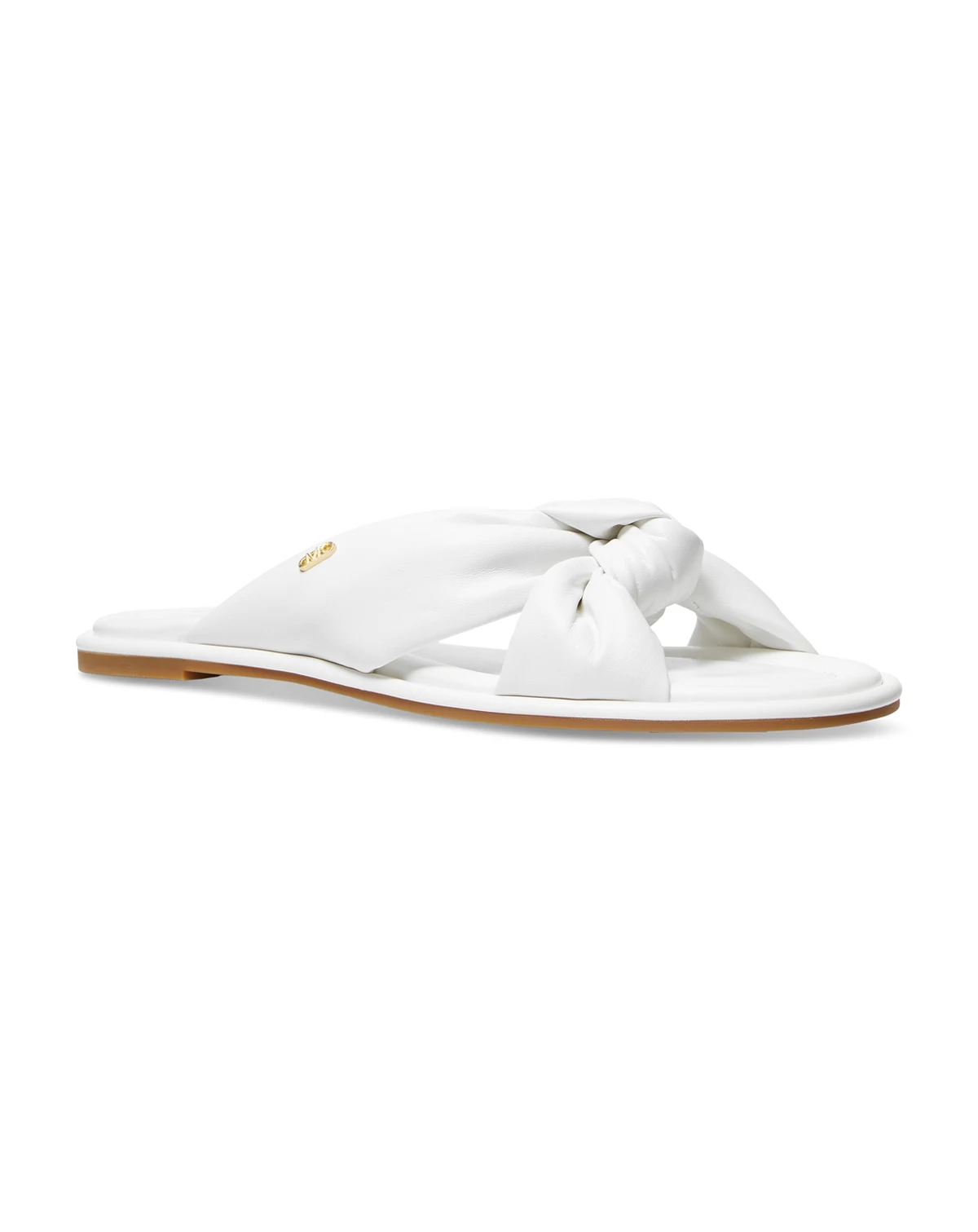 Knotted Slide Casual Leather Sandals