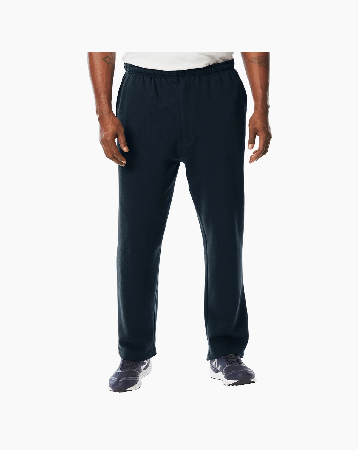 Big & Tall Fleece Zip Fly Sweatpants
