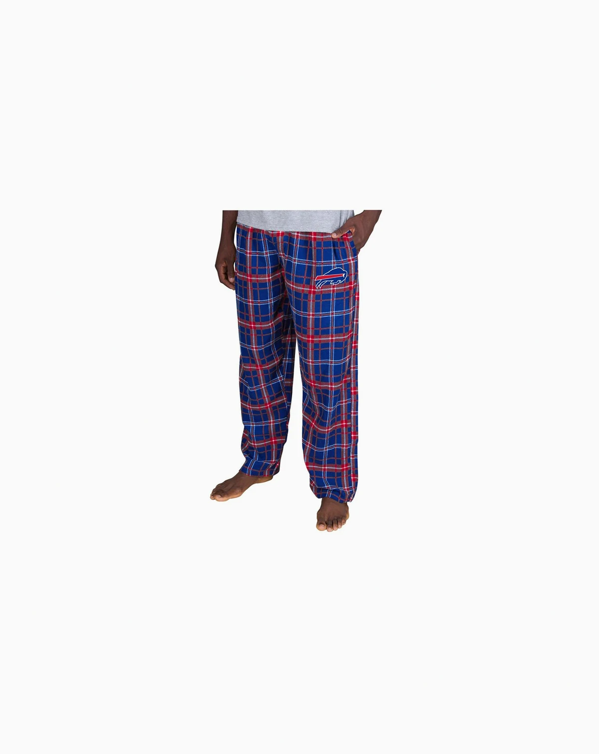 Men's  Royal Buffalo Bills Ultimate Plaid Flannel Pants