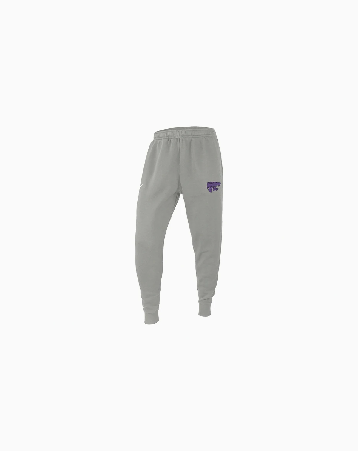 Men's Pewter Kansas State Wildcats Changeover Club Fleece Jogger Pants