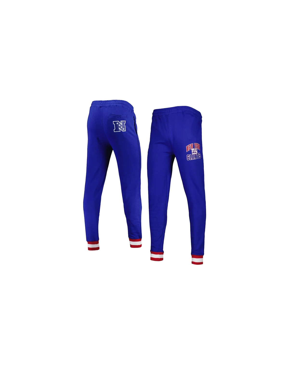 Men's Royal New York Giants Blitz Fleece Jogger Pants