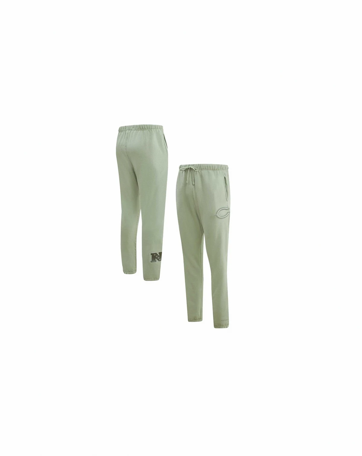 Men's Pro Standard Light Green Chicago Bears Neutral Fleece Sweatpants