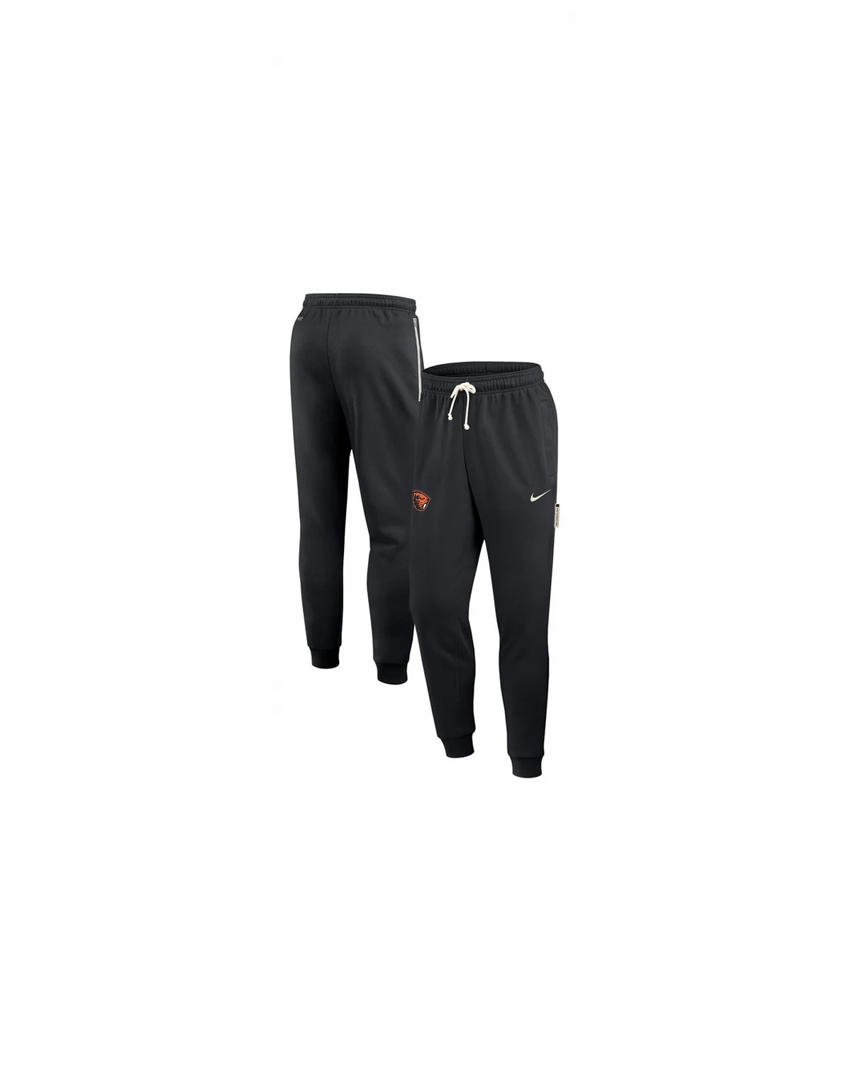 Men's Black Oregon State Beavers 2025 Sideline Standard Issue Dri-FIT Taper Sweatpants