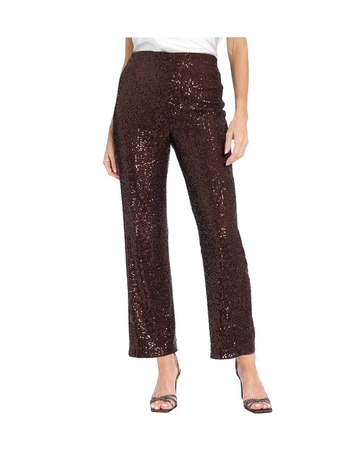 Women's Sequin Pull-On Pants