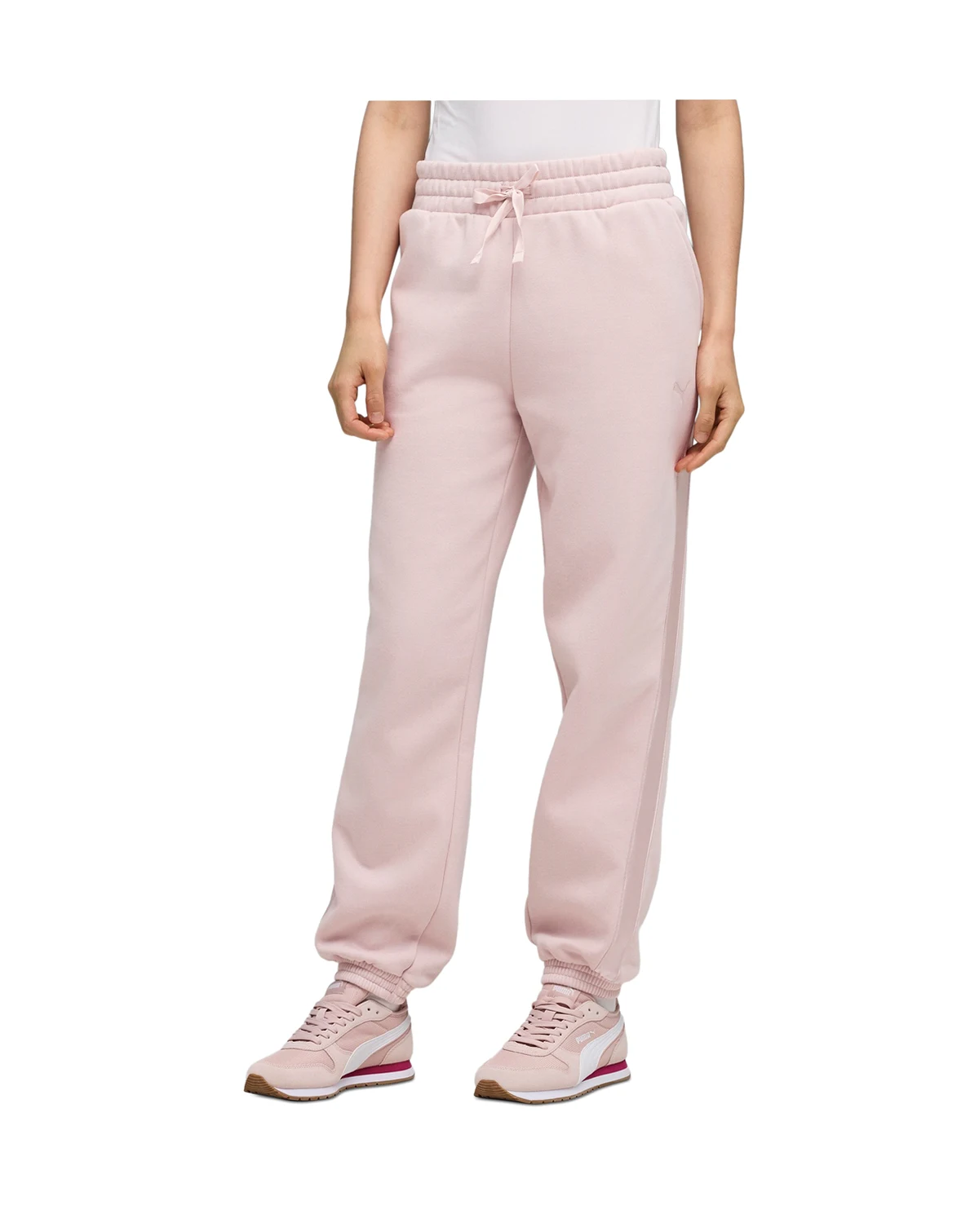Women's Essential Elevated Satin Regular Fit Sweatpants