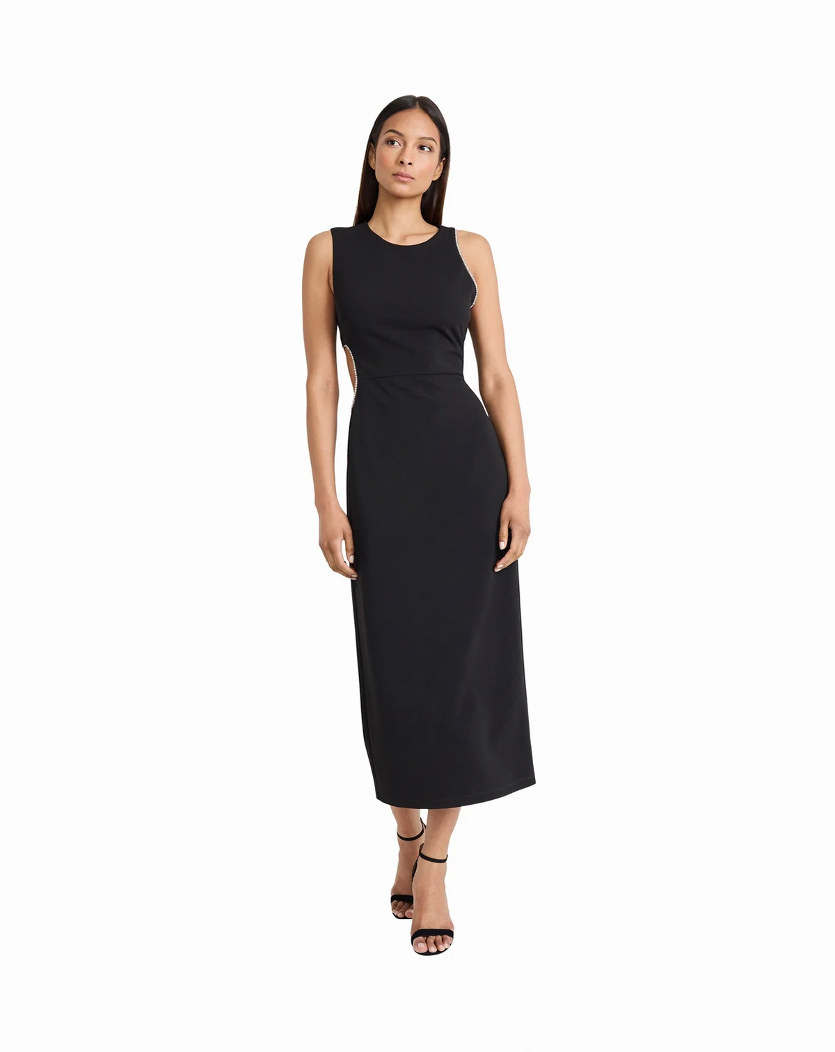 Women's Jewel Detail Trim Dress