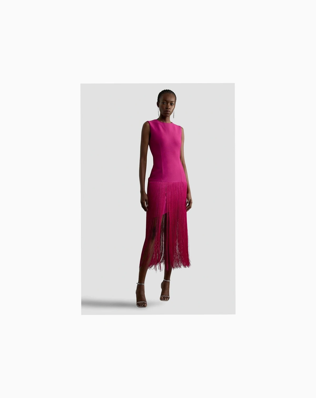 Women's Tassel Hem Knitted Dress