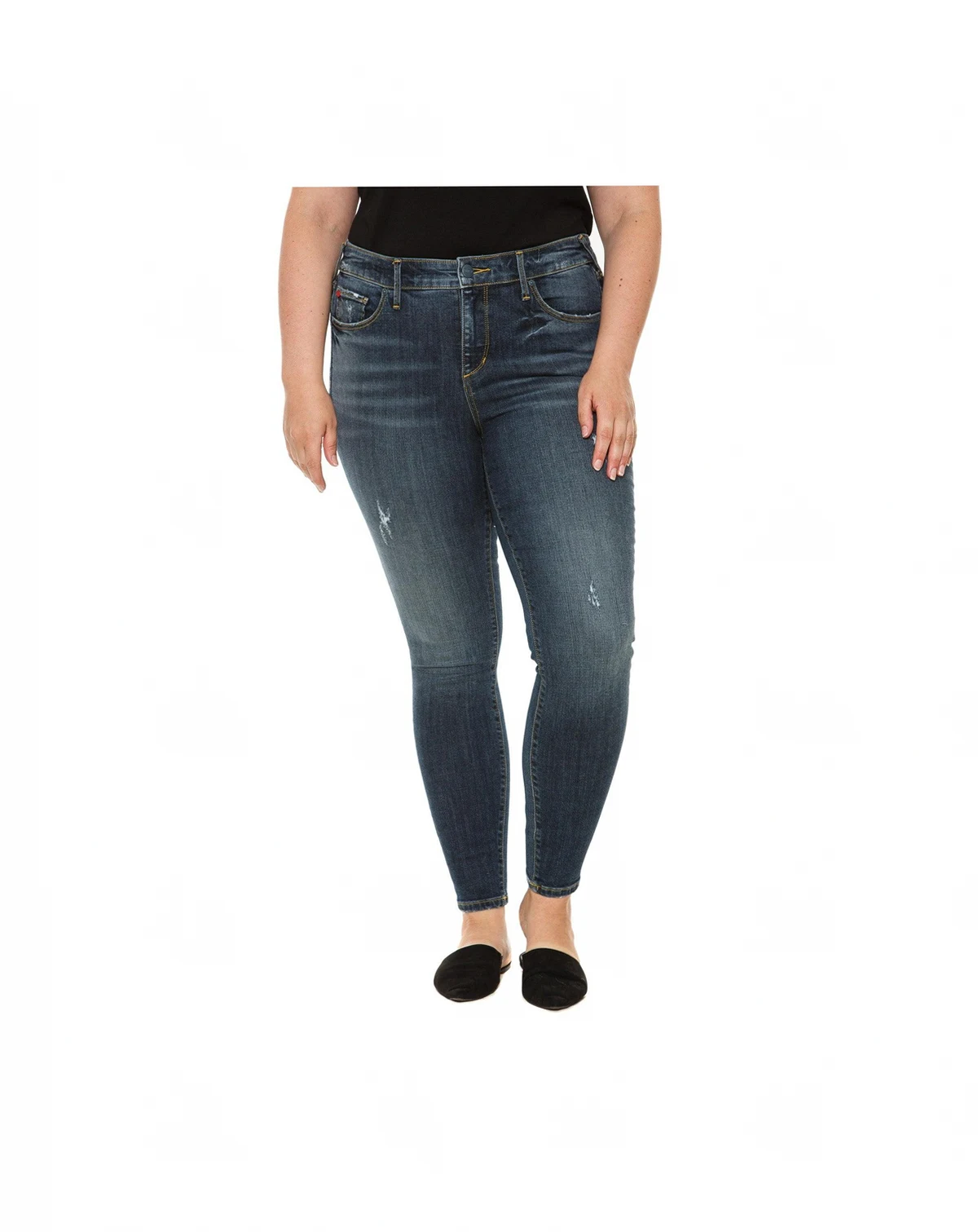 Women's Denim Mid Rise Ankle Skinny in 29" inseam - Sofia