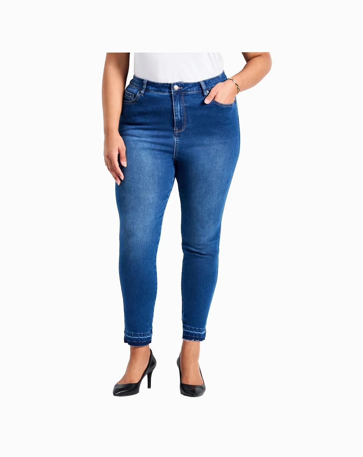Women's Butter Skinny Frayed Hem Jean