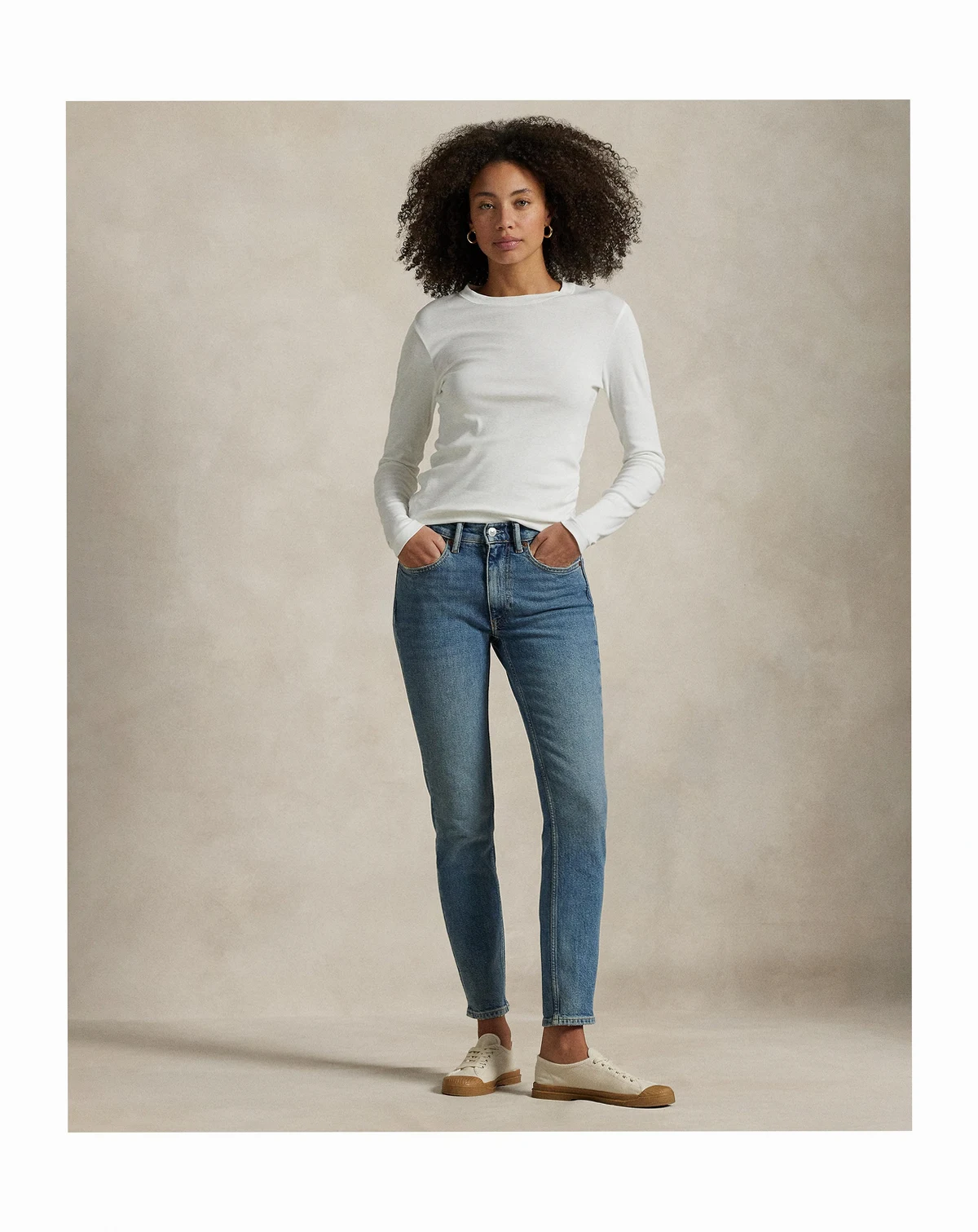 Women's Mid-Rise Super-Slim Jeans