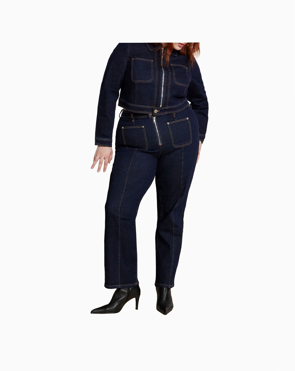 Women's Zip Front Bootcut Jean