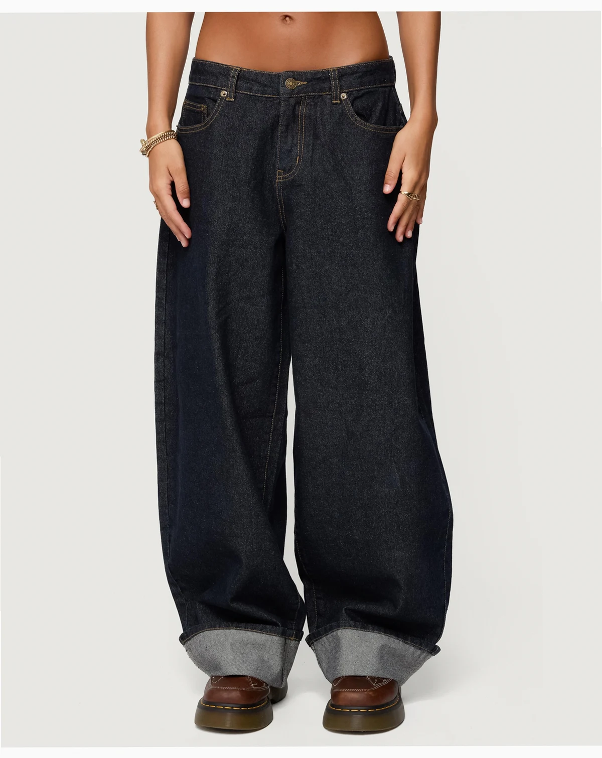 Women's Kella Low Rise Baggy Jeans