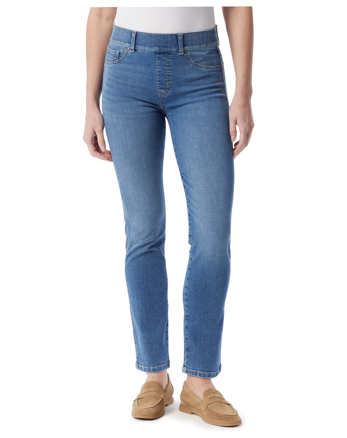 Petite Straight Fit Jeans