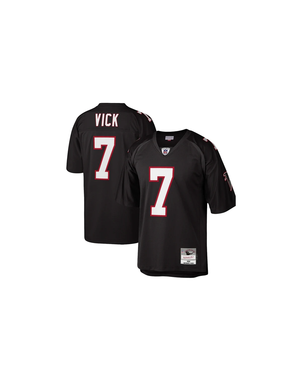 Men's Michael Vick Black Atlanta Falcons Legacy Replica Jersey