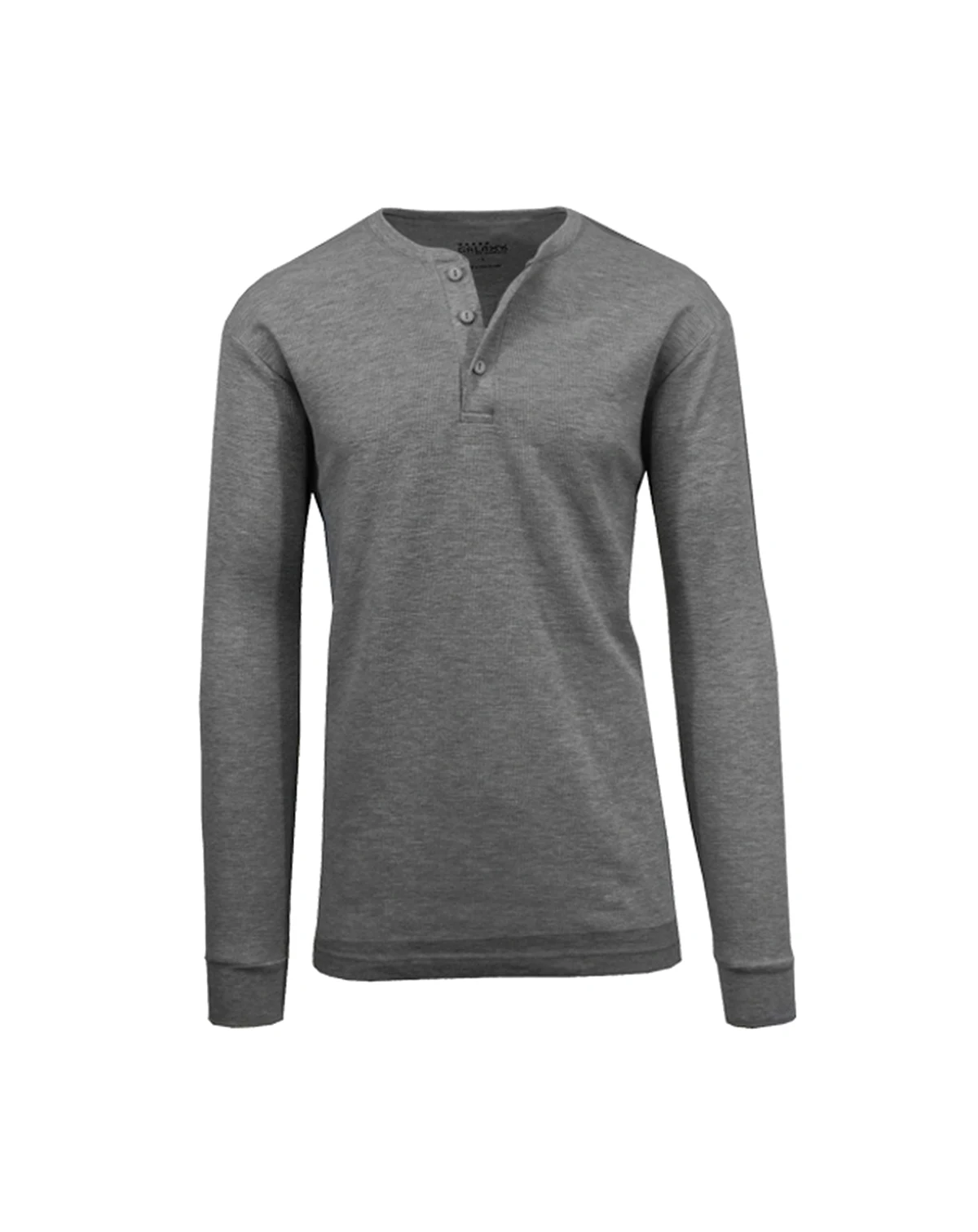 Men's Long Sleeve Thermal Henley Tee