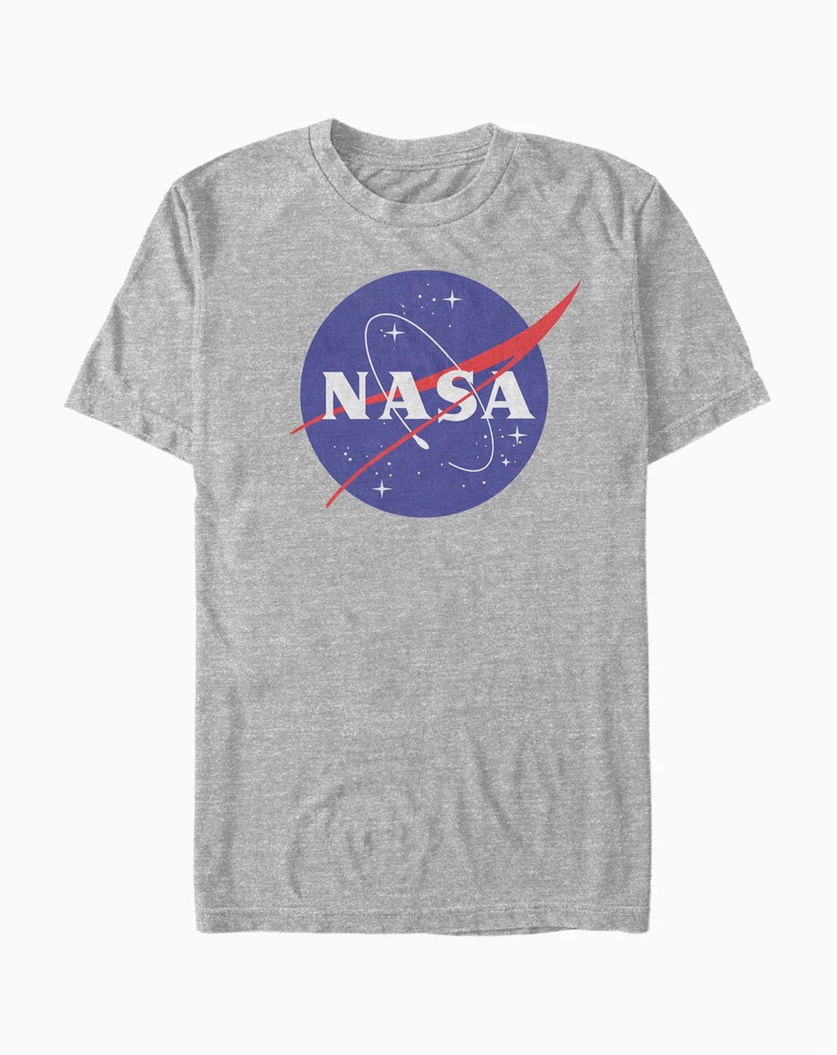 NASA Men's Classic Circle Logo Short Sleeve T- shirt