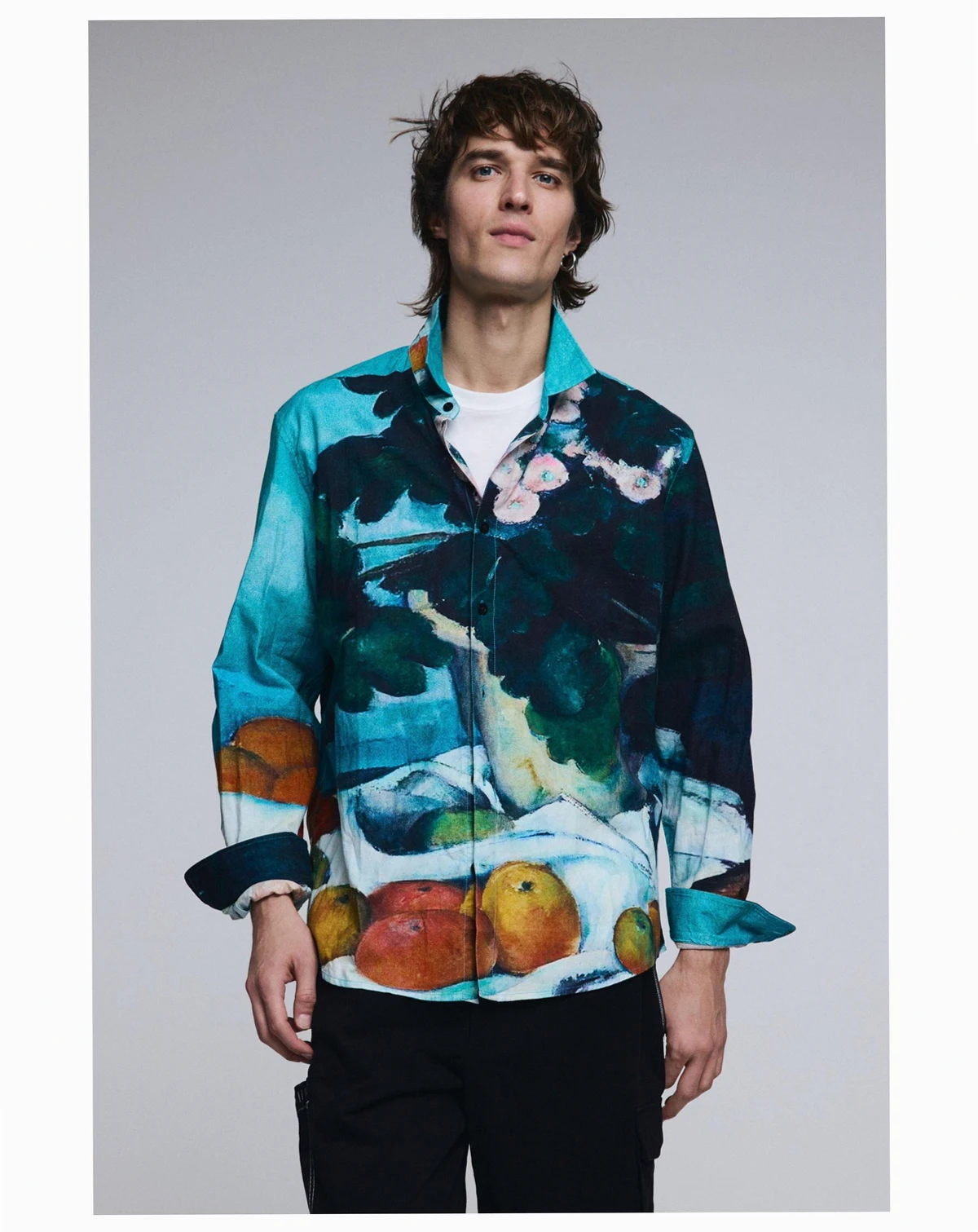 Men's Still life check shirt