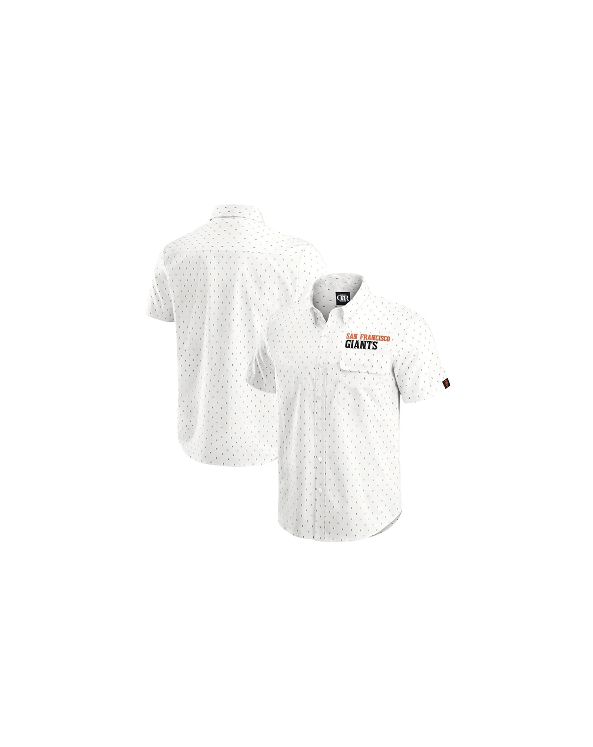 Darius Rucker Collection by Men's Cream San Francisco Giants Printed Button-Down Shirt