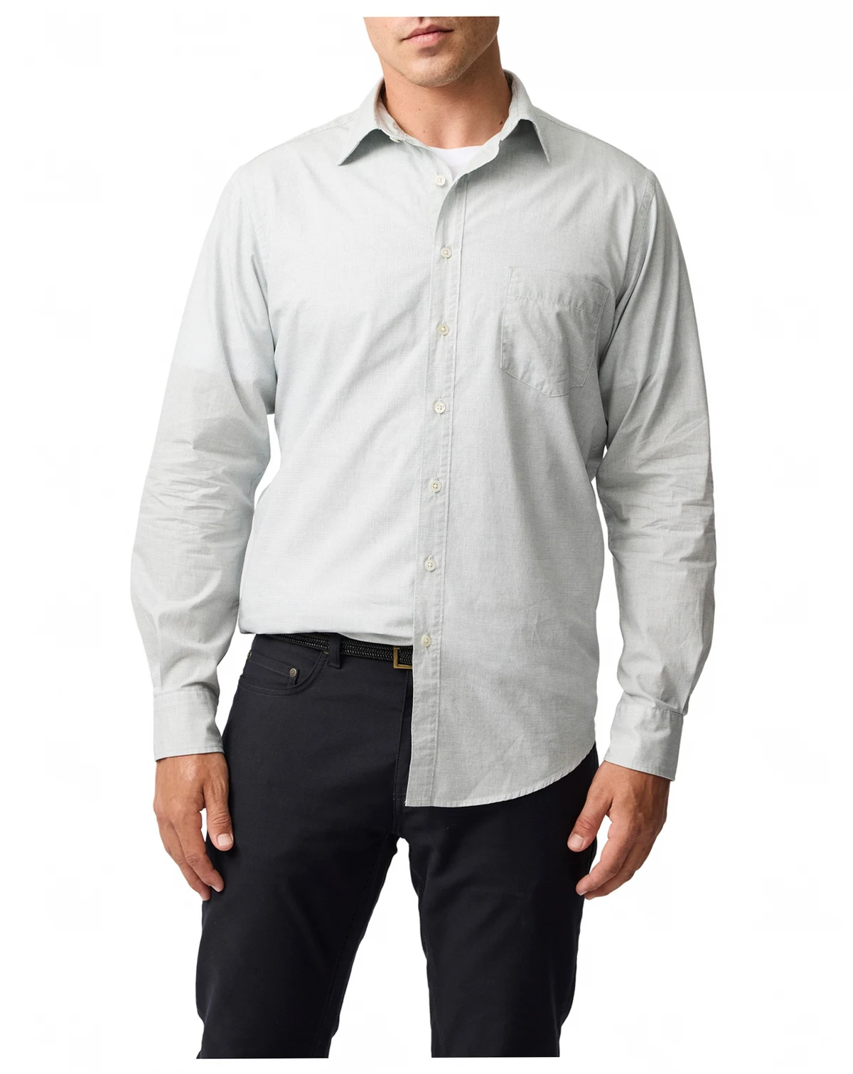 Men's Mount Riley Long Sleeve Slim Fit Shirt