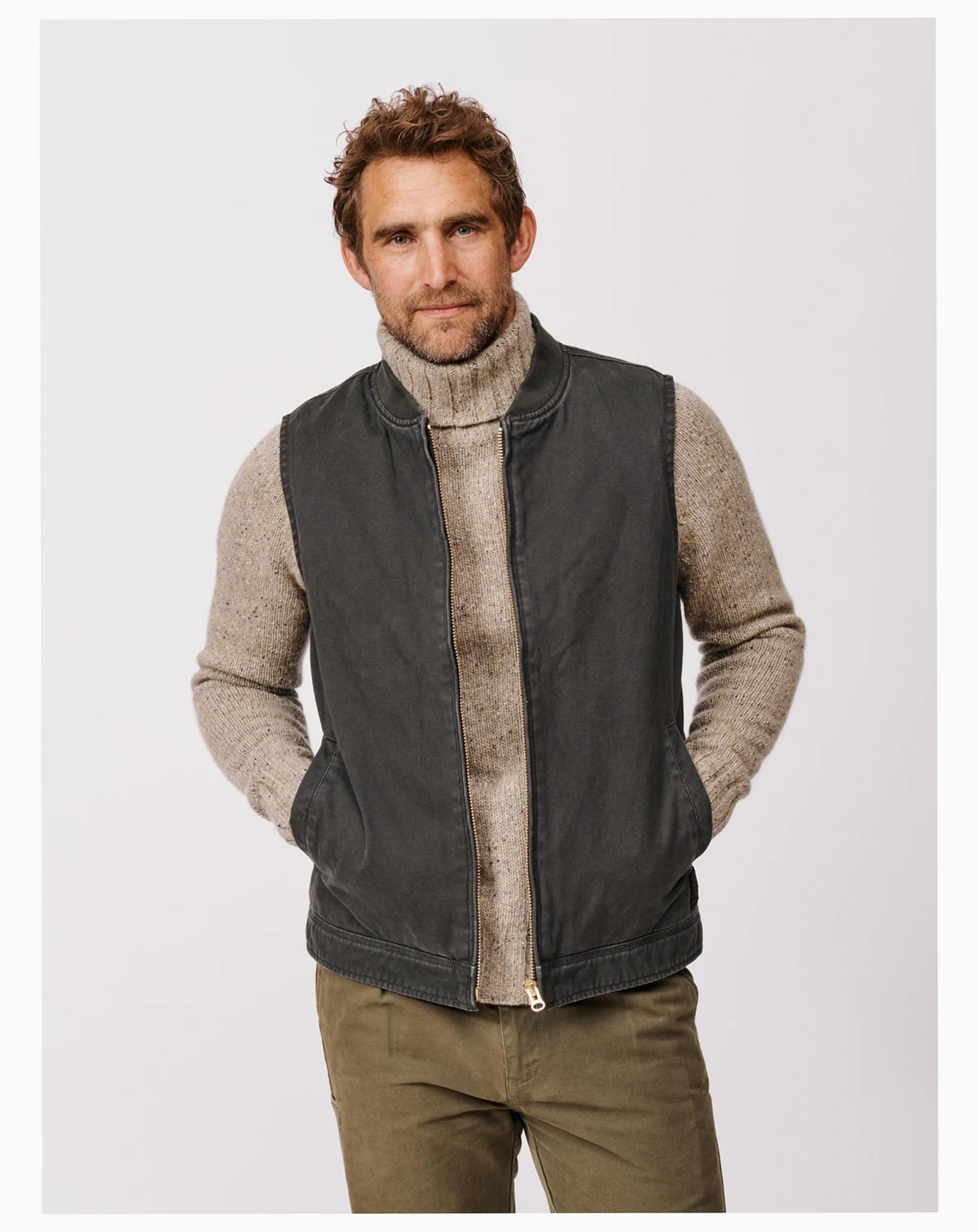 Men's Duke Canvas Gilet Vest