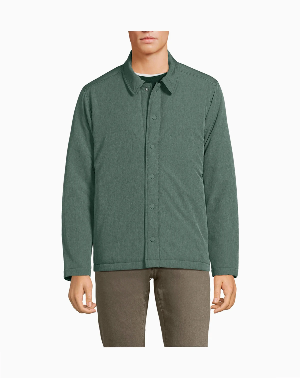 Men's Insulated Commuter Shirt Jacket