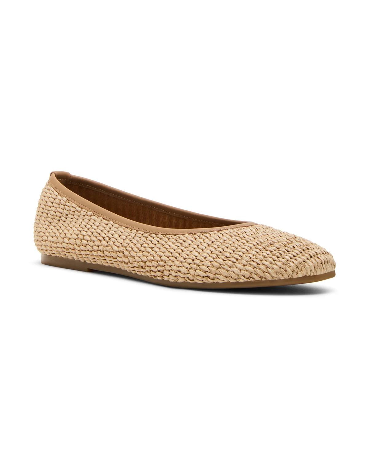 Women's Merlot Woven Ballet Flat Shoes