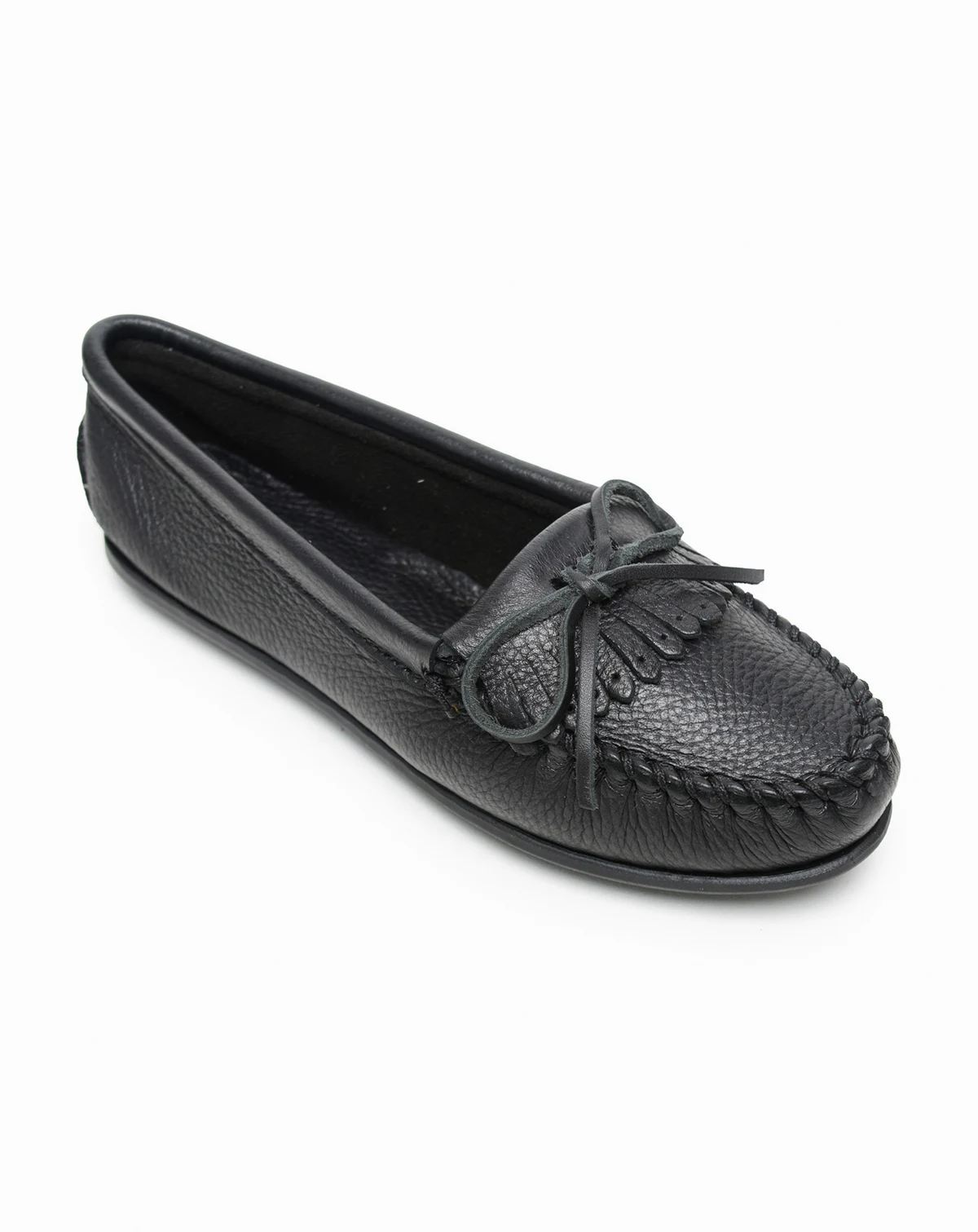 Women's Deerskin Kilty Moccasins