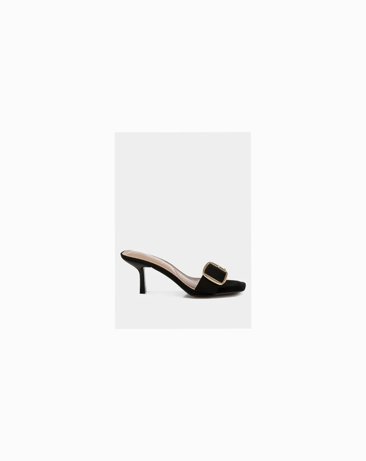 Acacia Buckle Strap Slip On Sandals